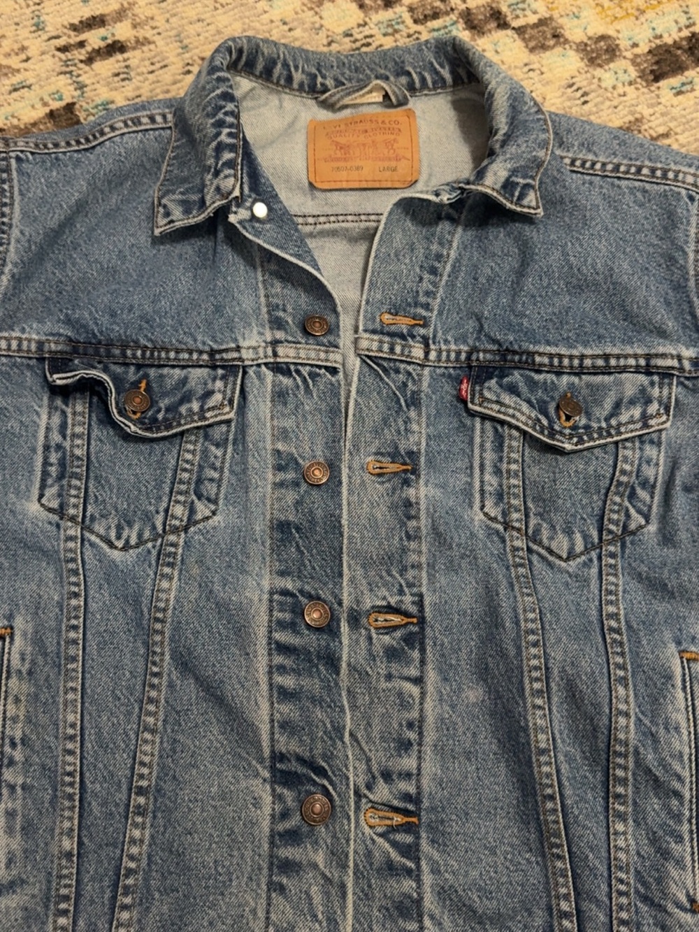 Vintage Levi's Men's Denim Trucker Jacket